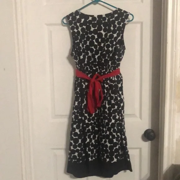 Motherhood maternity ladies dotted dress. - Picture 10 of 14